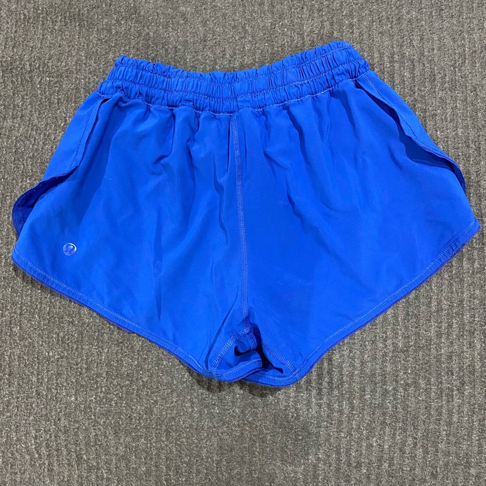 Lululemon electric blue running short